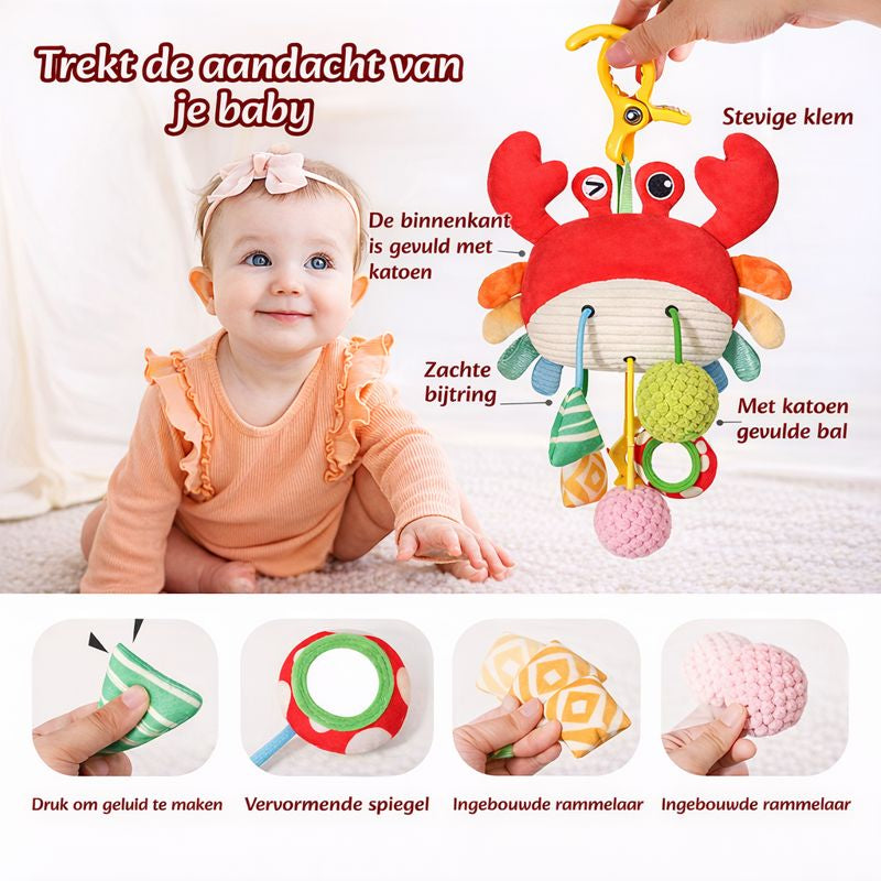StrolliPlay™ – Zintuiglijk hangend speeltje voor kinderwagen & box (0-12m)