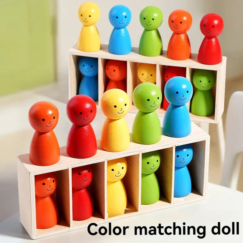 WoodenMatch – Slim & Speels – Montessori Kleurenspel