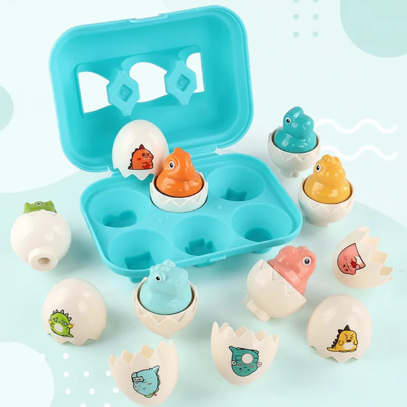 Montessori 3D Eggs Puzzle – Leuk voor Pasen - Eieren sorteerspel