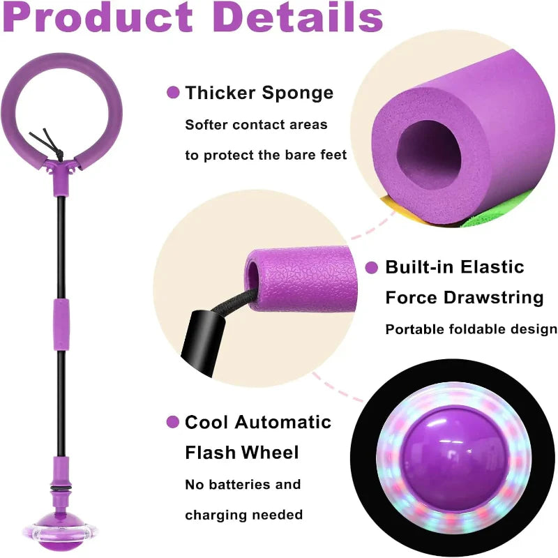 Flash Wheel Skip Ball – Actief & Energiek – Enkel Spring Bal