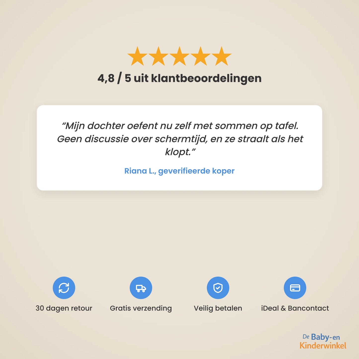 MathFlip Cards™: rekenkaarten om te leren rekenen zonder scherm (4 tot 8 jaar)