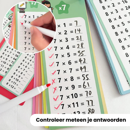 MathFlip Cards™ – Rekenen oefenen zonder scherm of papierchaos (4–8 jr)