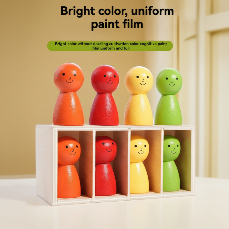 WoodenMatch – Slim & Speels – Montessori Kleurenspel