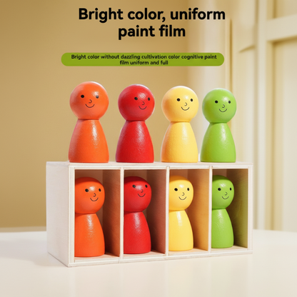 WoodenMatch – Slim & Speels – Montessori Kleurenspel