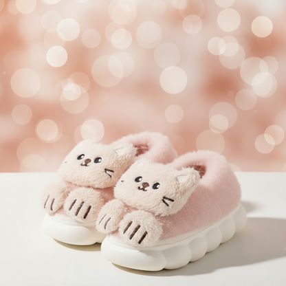 SnuggleKitty – Warmte & Veiligheid – Kinder Katten Sloffen
