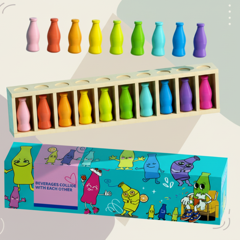 WoodenMatch – Slim & Speels – Montessori Kleurenspel