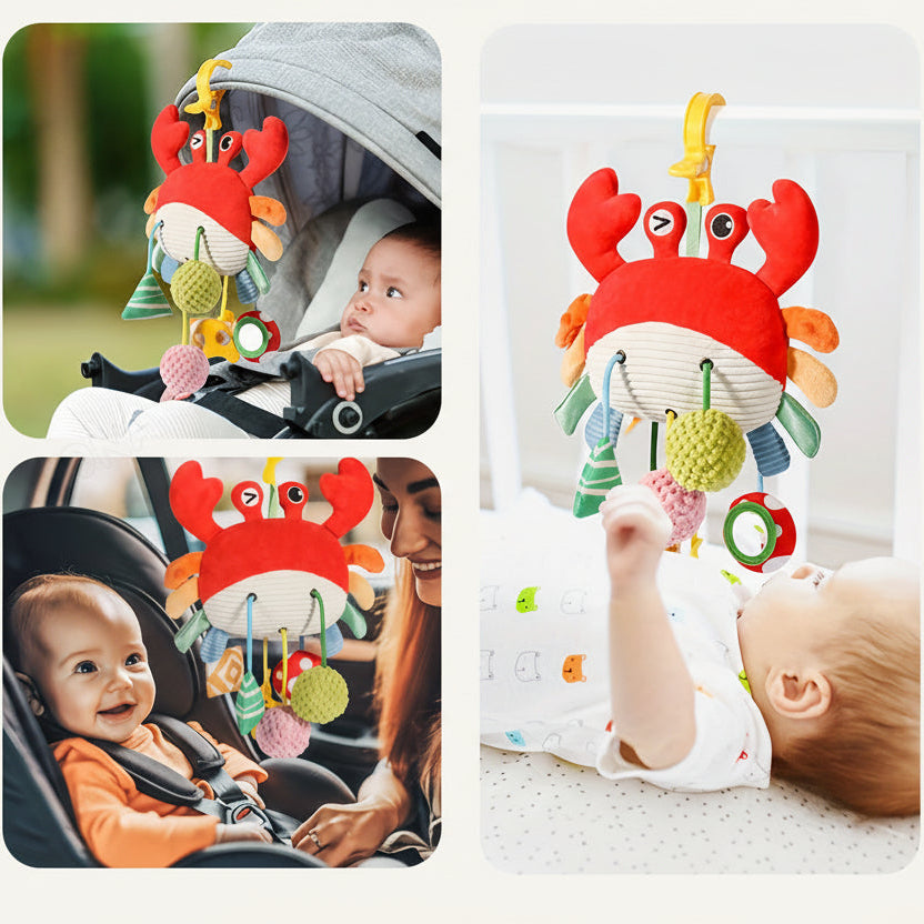 StrolliPlay™ – Zintuiglijk hangend speeltje voor kinderwagen & box (0-12m)