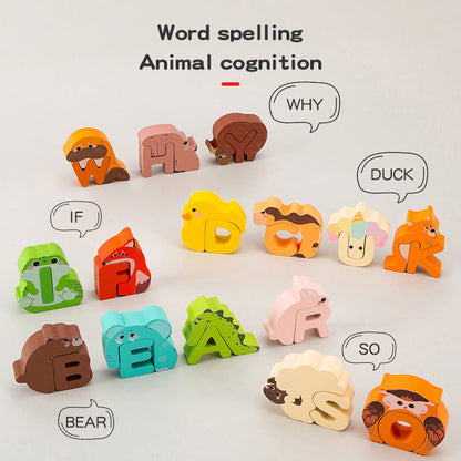 ZooLetters – Speels & Educatief – Dieren Alfabetpuzzel voor kinderen