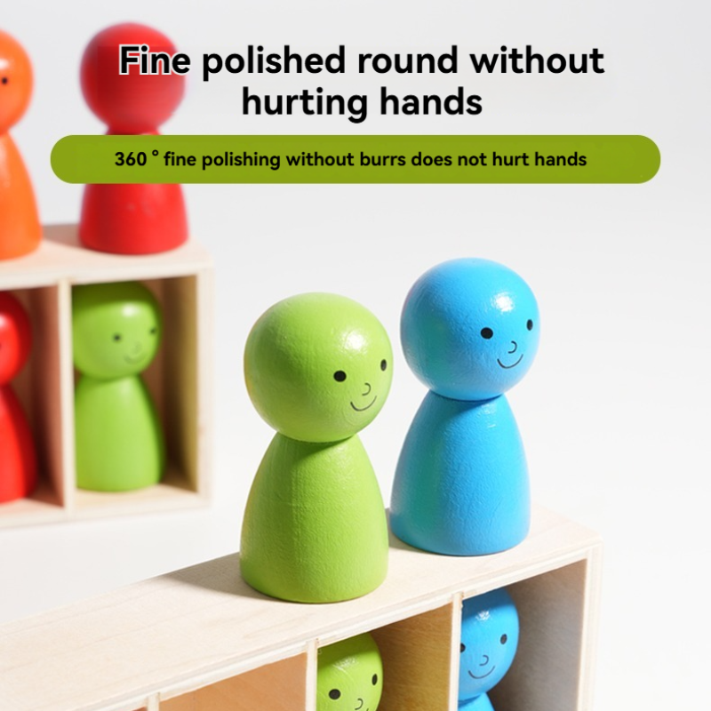 WoodenMatch – Slim & Speels – Montessori Kleurenspel