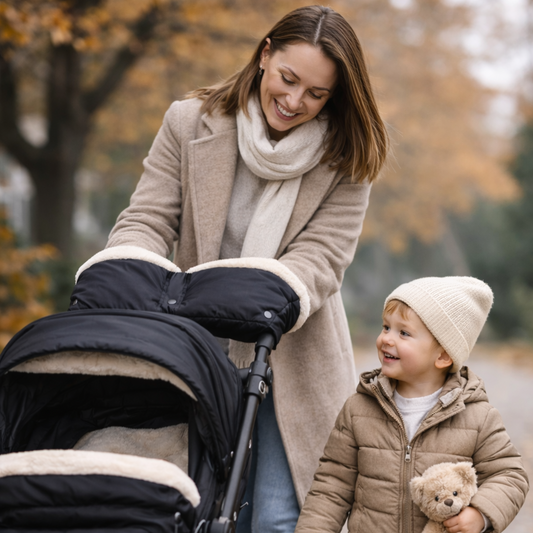 WarmGrip™ Kinderwagen Handwarmers – Altijd Warme Handen Onderweg