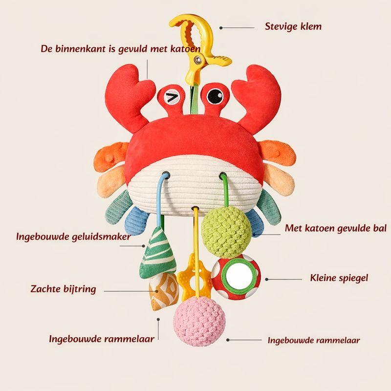 StrolliPlay™ – Zintuiglijk hangend speeltje voor kinderwagen & box (0-12m)