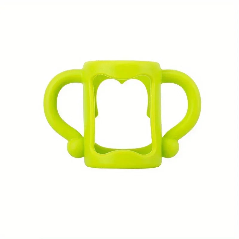 Easy Grip Handle, Can Accommodate Most Bottles - BPA-free Soft Silicone ,Silicone Bottle Handle For Narrow Baby Bottles