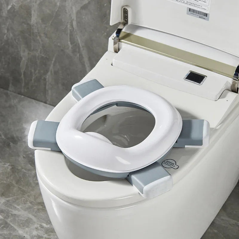 Nieuwe 3-in-1 Reispotje Draagbare Kinderpotje Opvouwbare Veilige Siliconen Baby Zindelijkheidstraining Seat Familie Outdoor Kids Toiletbril