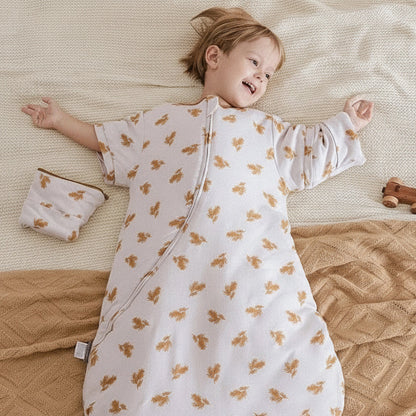 StrolliSleep™ – Warme babyslaapzak met afneembare mouwen (0–24m)