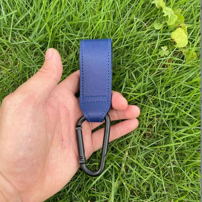 2 stuks lederen winkelwagenhaken kinderwagen haak PU verstelbare kinderwagen haak organisator luiertas hanger kinderen reisaccessoires