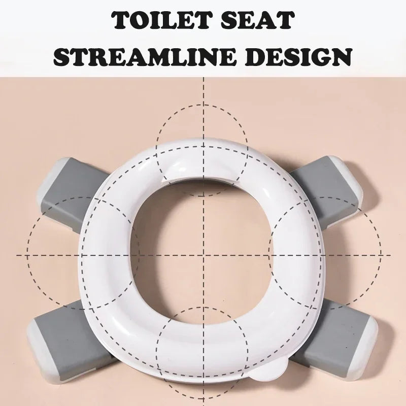 Nieuwe 3-in-1 Reispotje Draagbare Kinderpotje Opvouwbare Veilige Siliconen Baby Zindelijkheidstraining Seat Familie Outdoor Kids Toiletbril