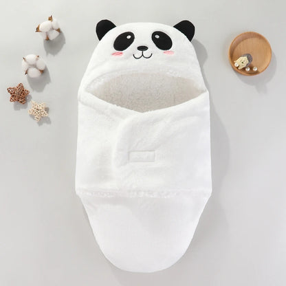 Zachte Babyslaapzakken Warme Herfst en Winter Pasgeboren Baby Wrap Dekens CartoonCocoon voor baby's Flanel Baby Sleepsack 0-9M2026-01-31 00:07:24