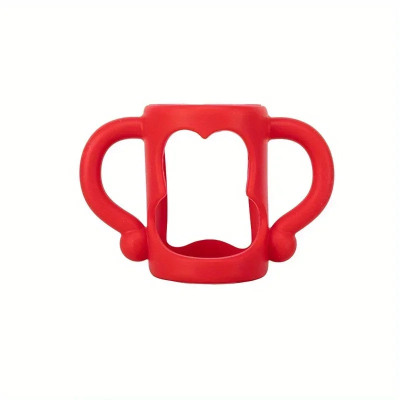 Easy Grip Handle, Can Accommodate Most Bottles - BPA-free Soft Silicone ,Silicone Bottle Handle For Narrow Baby Bottles