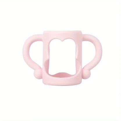 Easy Grip Handle, Can Accommodate Most Bottles - BPA-free Soft Silicone ,Silicone Bottle Handle For Narrow Baby Bottles