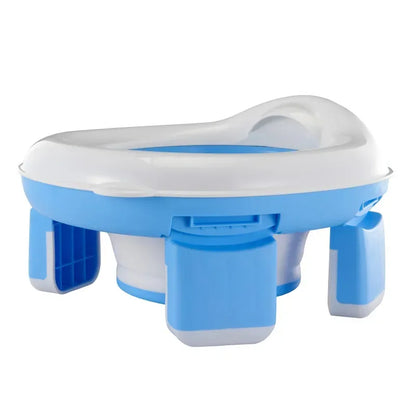 Nieuwe 3-in-1 Reispotje Draagbare Kinderpotje Opvouwbare Veilige Siliconen Baby Zindelijkheidstraining Seat Familie Outdoor Kids Toiletbril
