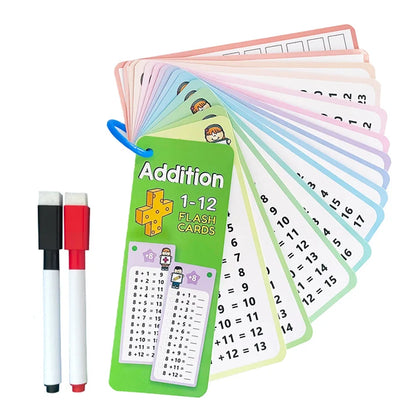 MathFlip Cards™ – Rekenen oefenen zonder scherm of papierchaos (4–8 jr)
