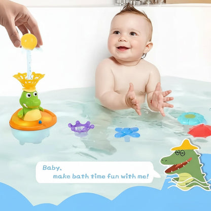 Light Up Crocodile Bath Toy – Interactief & Waterplezier – Krokodil Fontein Badspeelgoed