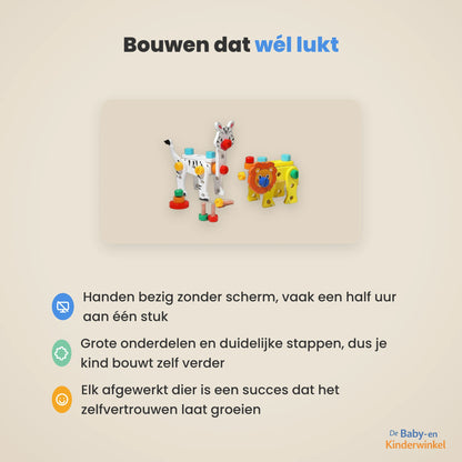 AnimalFix Houten Dieren Toolset voordelen