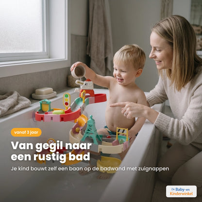 BathBuilder™ badglijbaan: rustig bad zonder gegil (vanaf 3 jaar)