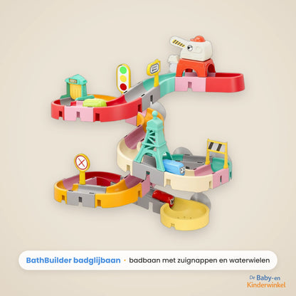 BathBuilder™ badglijbaan: rustig bad zonder gegil (vanaf 3 jaar)