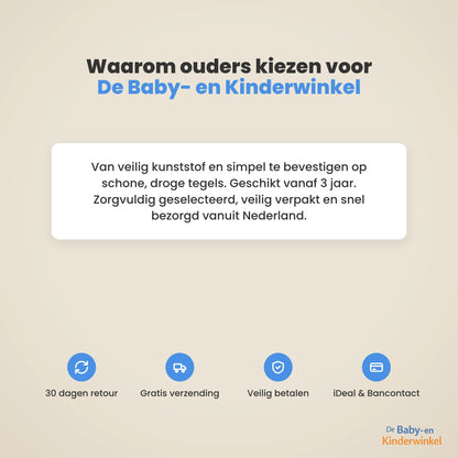 BathBuilder™ badglijbaan: rustig bad zonder gegil (vanaf 3 jaar)