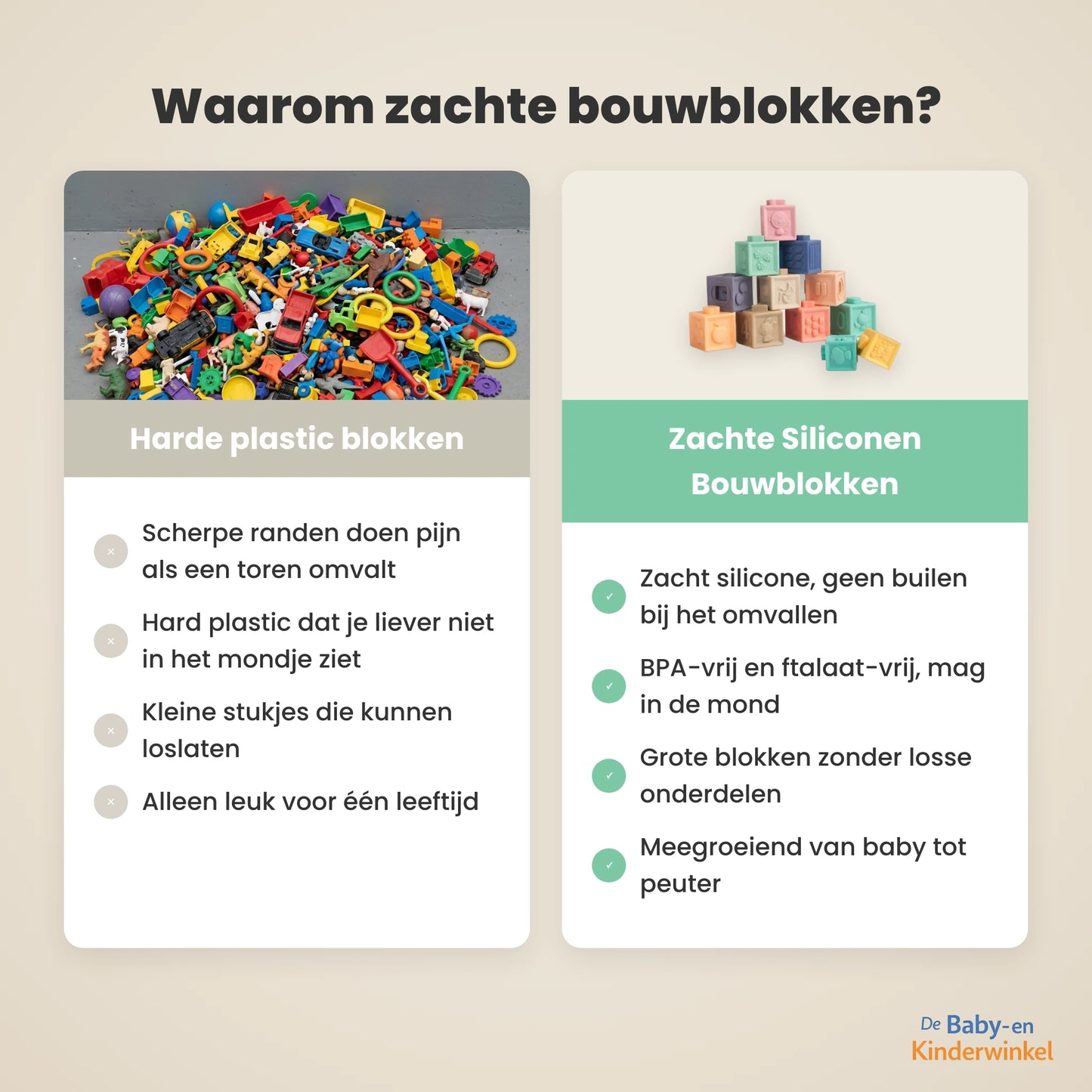 Toddla Soft Building Blocks vergelijking