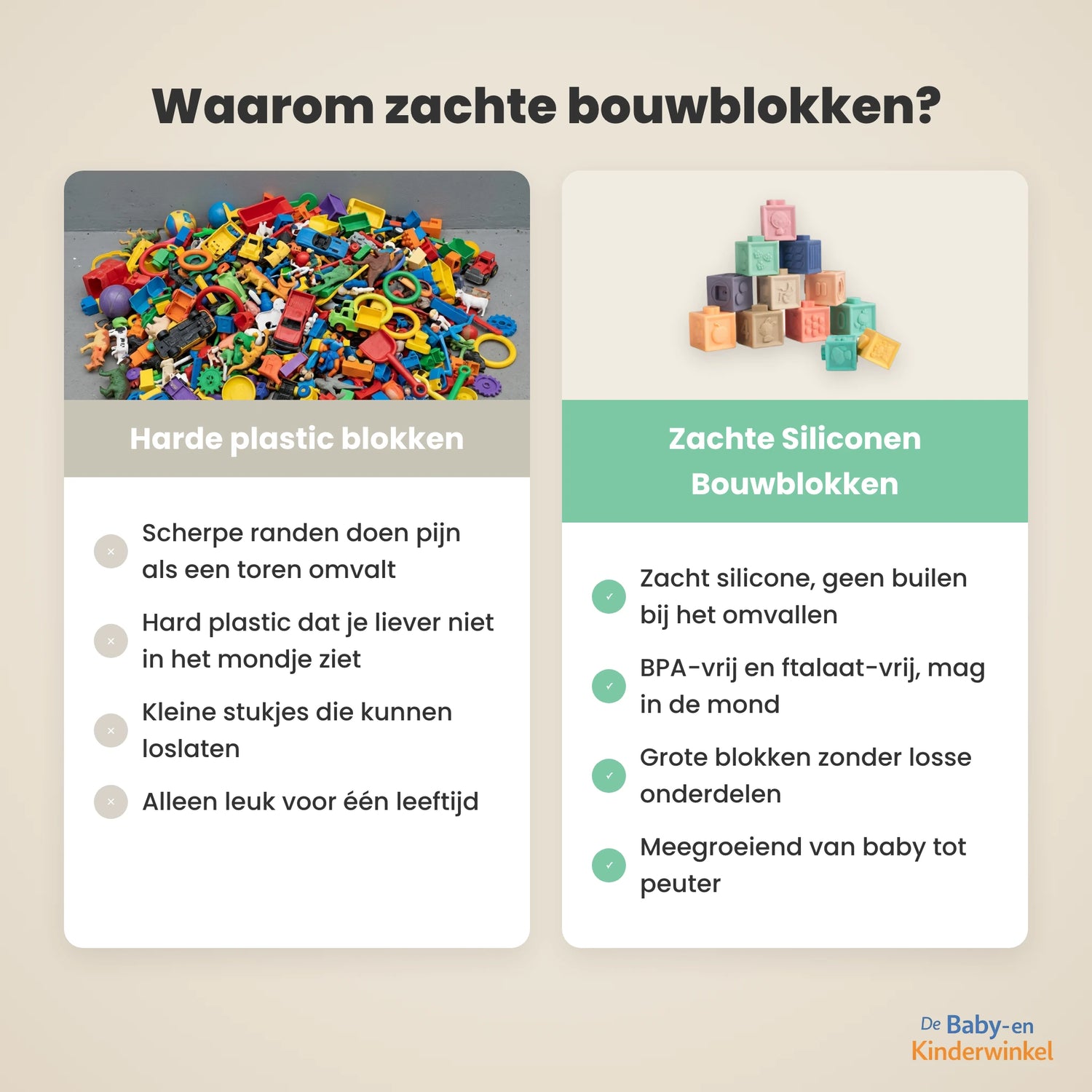 Toddla Soft Building Blocks vergelijking