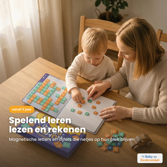 BusyBrain™: spelend leren lezen en rekenen met magneten (vanaf 3 jaar)