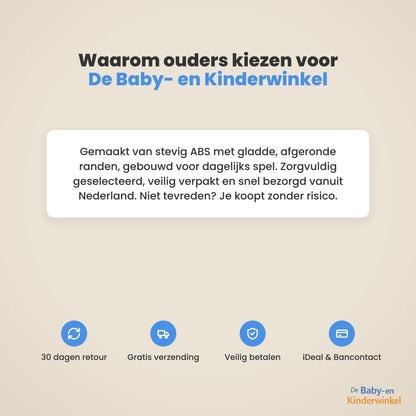 BusyCube™: Montessori activiteitenkubus die kleine handen schermvrij bezighoudt (vanaf 1 jaar)
