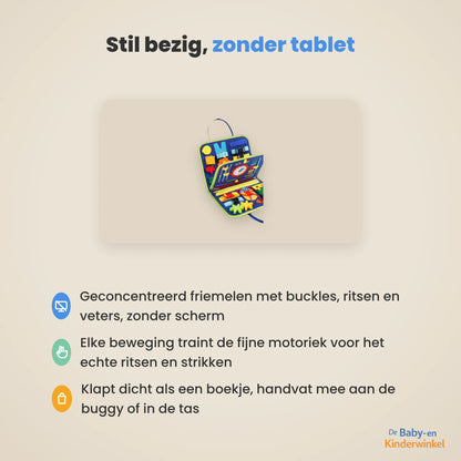 Toddla Montessori Busy Board voordelen
