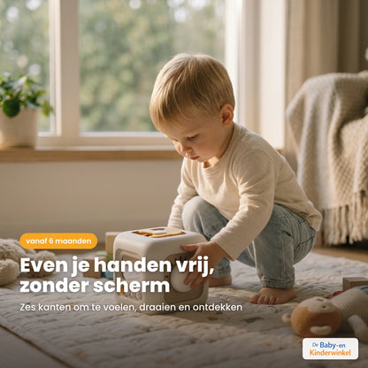 Toddla Busy Cube™: schermvrij sensorisch speelgoed (vanaf 6 maanden)