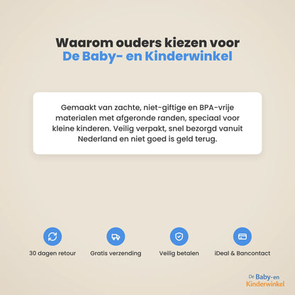 Toddla Busy Cube™: schermvrij sensorisch speelgoed (vanaf 6 maanden)