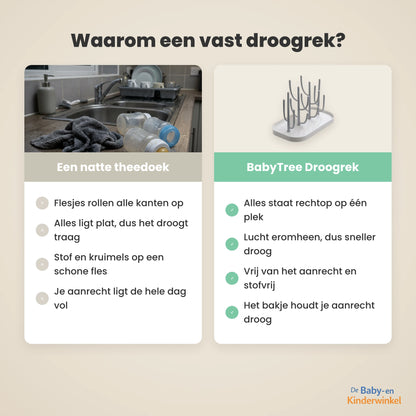 BabyTree Droogrek vergelijking
