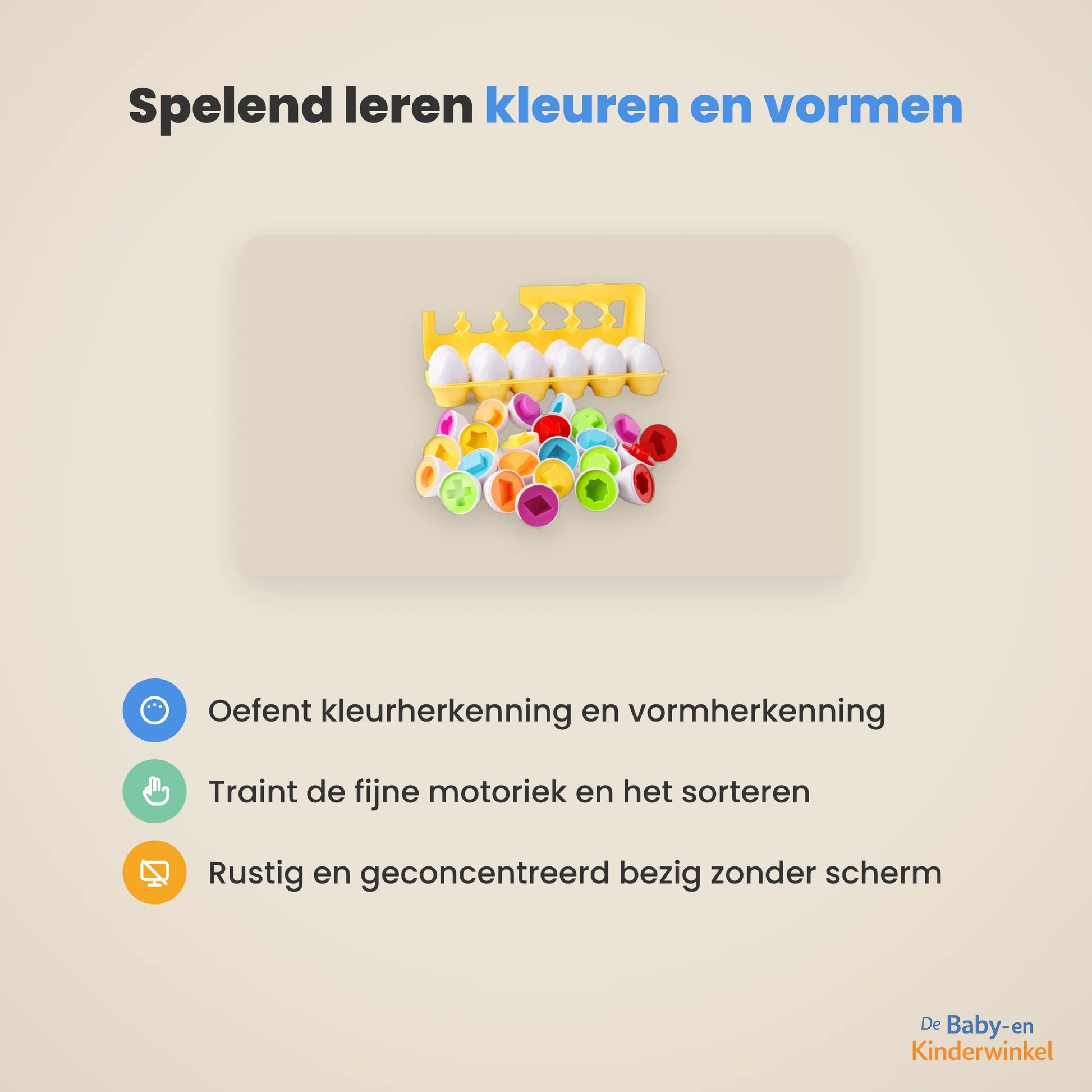Toddla Geometrische Eieren voordelen