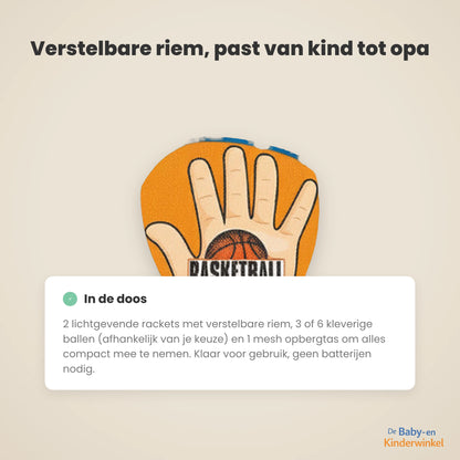 FlexiCatch™: vangspel dat oplicht in het donker, raak is altijd raak (vanaf 3 jaar)