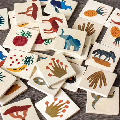 MemoryMatch – Hout & Leerzaam – Jungle Memory Spel
