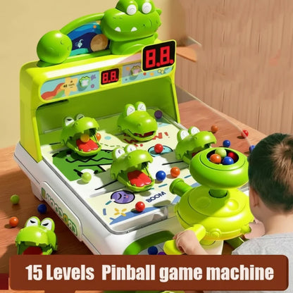 Crocodile Pinball Game – Interactief & Speels – Krokodil Arcade Game