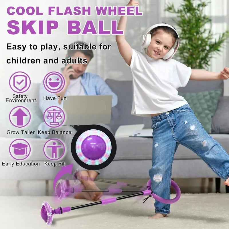 Flash Wheel Skip Ball – Actief & Energiek – Enkel Spring Bal