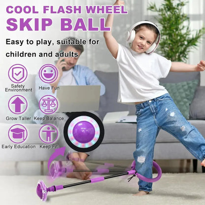 Flash Wheel Skip Ball – Actief & Energiek – Enkel Spring Bal