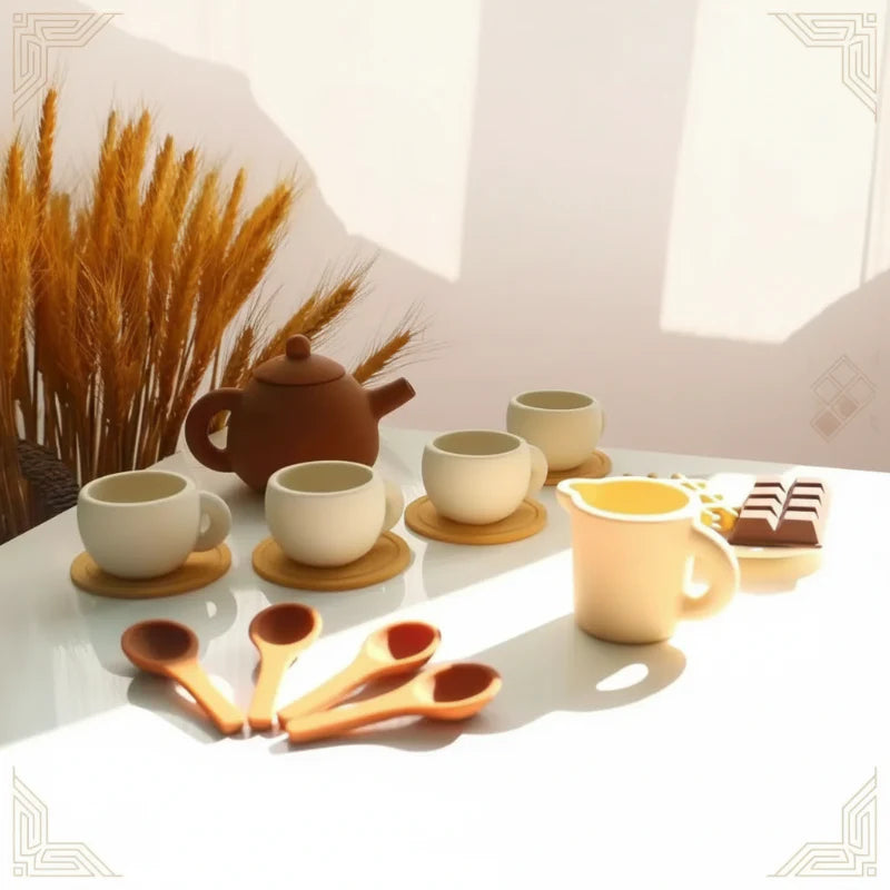 MiniBrew – Speels & Leerzaam – Siliconen Thee Set