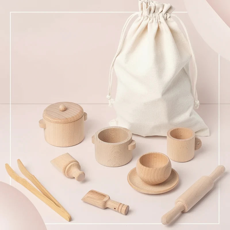 MiniMasterChef – Educatief & Leuk – Houten Keuken Speelset