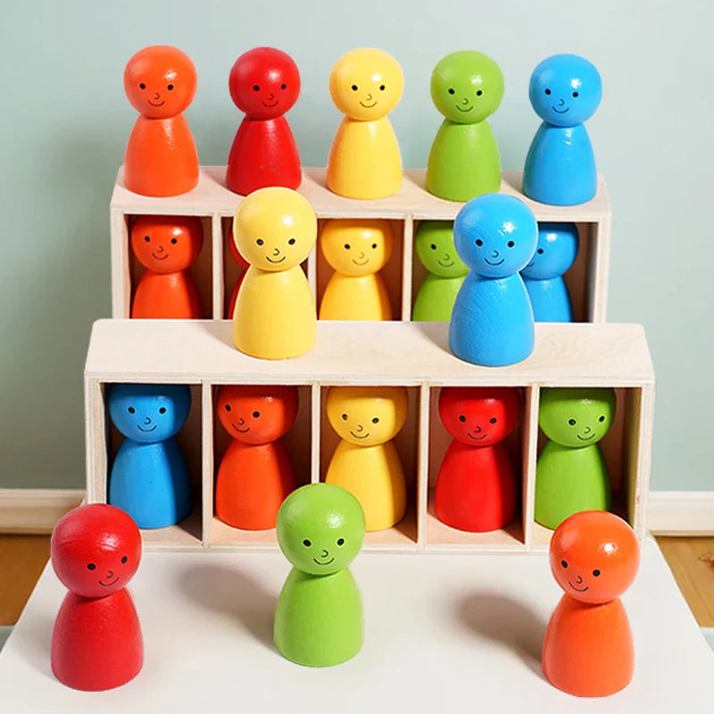 WoodenMatch – Slim & Speels – Montessori Kleurenspel