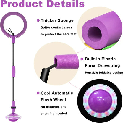 Flash Wheel Skip Ball – Actief & Energiek – Enkel Spring Bal