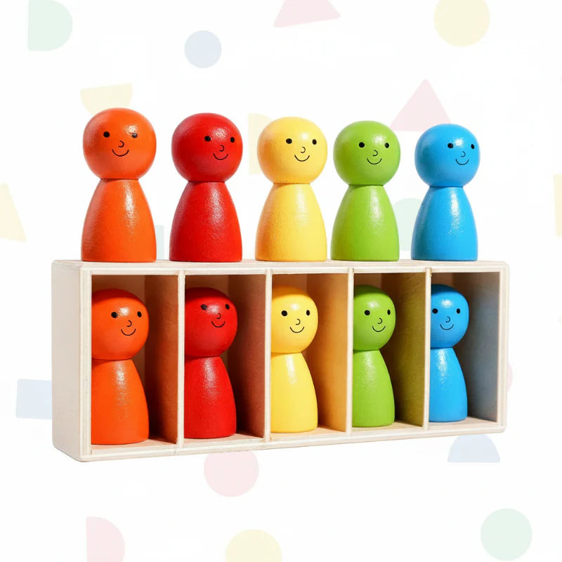 WoodenMatch – Slim & Speels – Montessori Kleurenspel