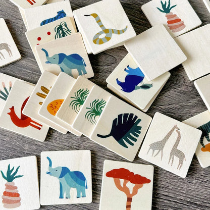 MemoryMatch – Hout & Leerzaam – Jungle Memory Spel